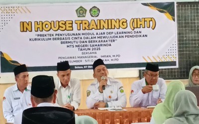 IN HOUSE TRAINNING (IHT) MTS NEGERI SAMARINDA TAHUN 2025